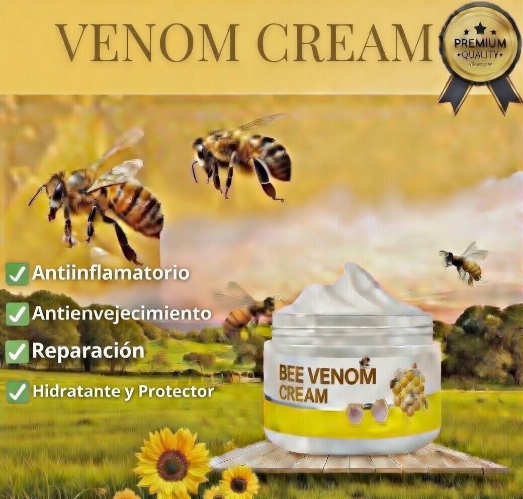CREMA BEE VENOM 🌟🌟🌟🌟🌟 (VENENO DE ABEJAS)